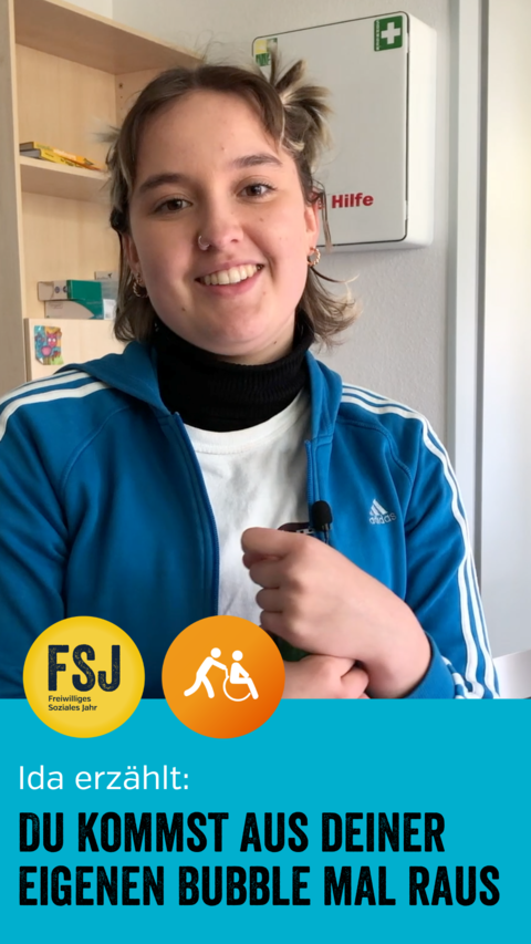 Ida macht in Bremen ein FSJ in einer Werkstatt für Menschen mit Behinderung
