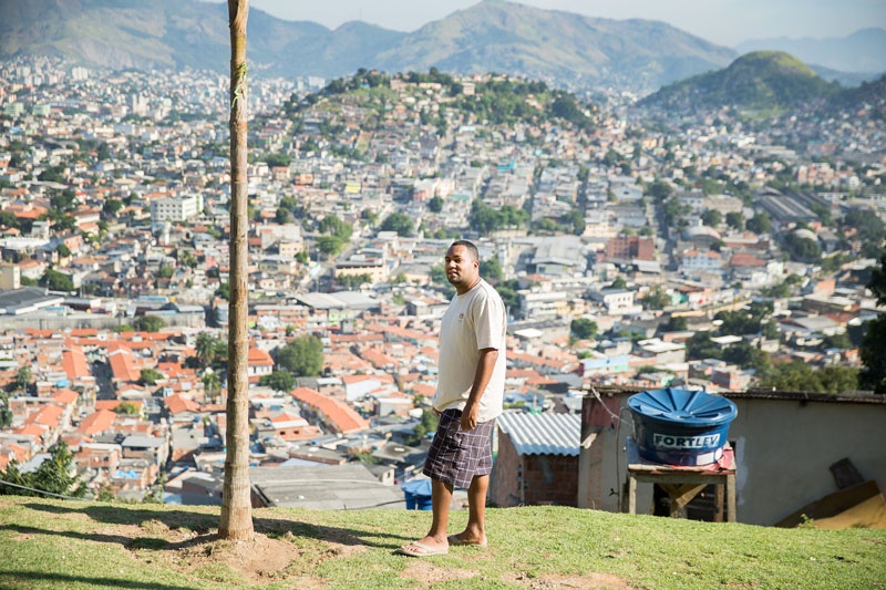 Washington Junior Costa, Assistent von Politikern , Favela da Providência, Rio de Janeiro