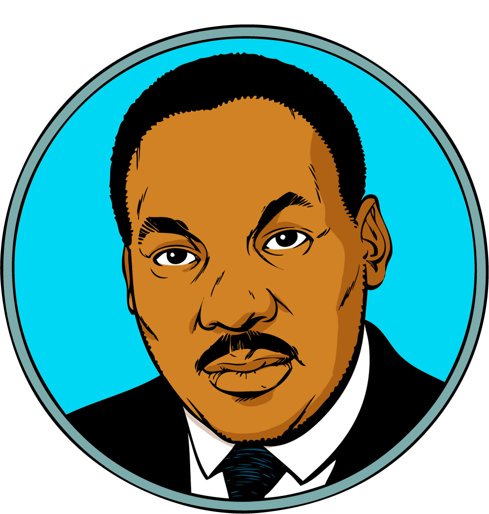 Illustration Protestantomat – Martin Luther-King 