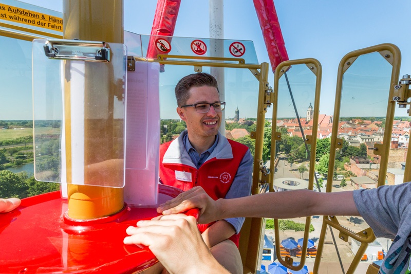 Seelsorge im Riesenrad