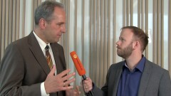 Michael Diener mit evangelisch.de-Redakteur Markus Bechtold