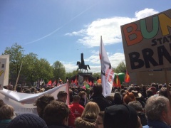 Kundgebung auf dem Kölner Heumarkt gegen den AfD-Bundesparteitag