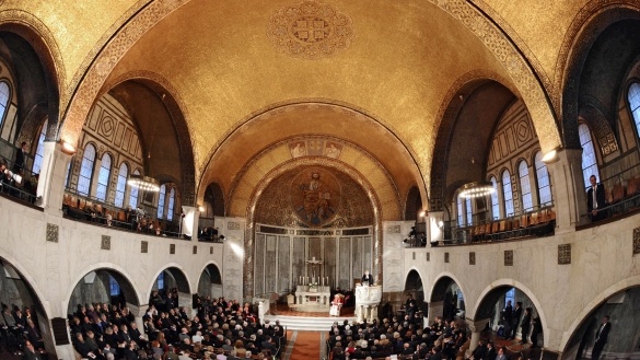 Gottesdienst in der evangelisch-lutherischen Christuskirche in Rom