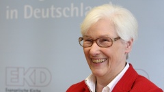 Synodenpräses Irmgard Schwaetzer