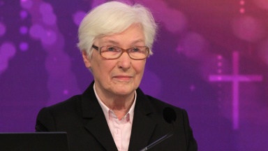Irmgard Schwaetzer auf der Synode 2020