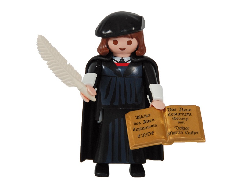 Luther-Fanartikel Playmobil Luther