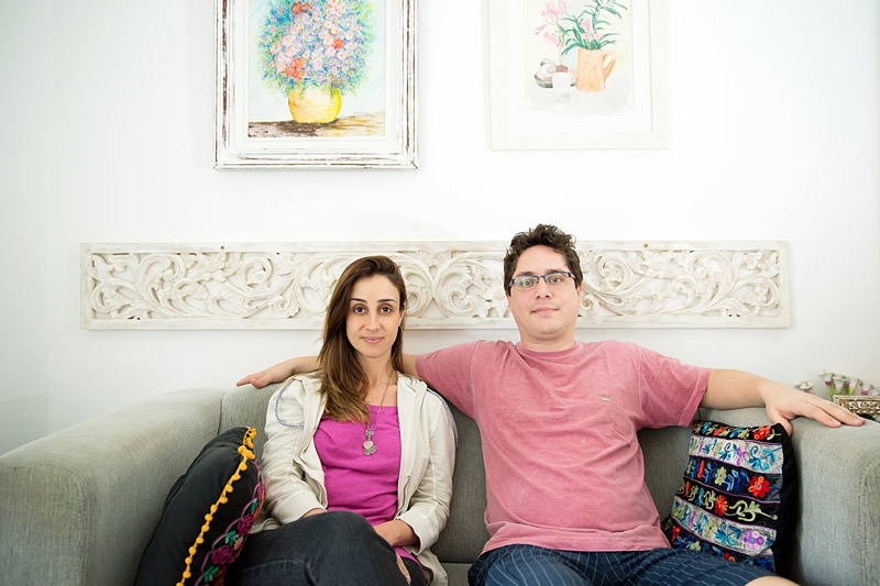 Natália Albuquerque und Paulo Durán, Anthropologin und Soziologe, Rio de Janeiro