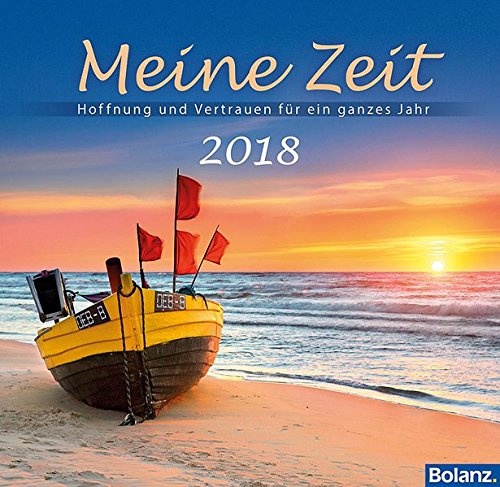 Meine Zeit 2018 - Postkartenkalender mit Bibelzitaten