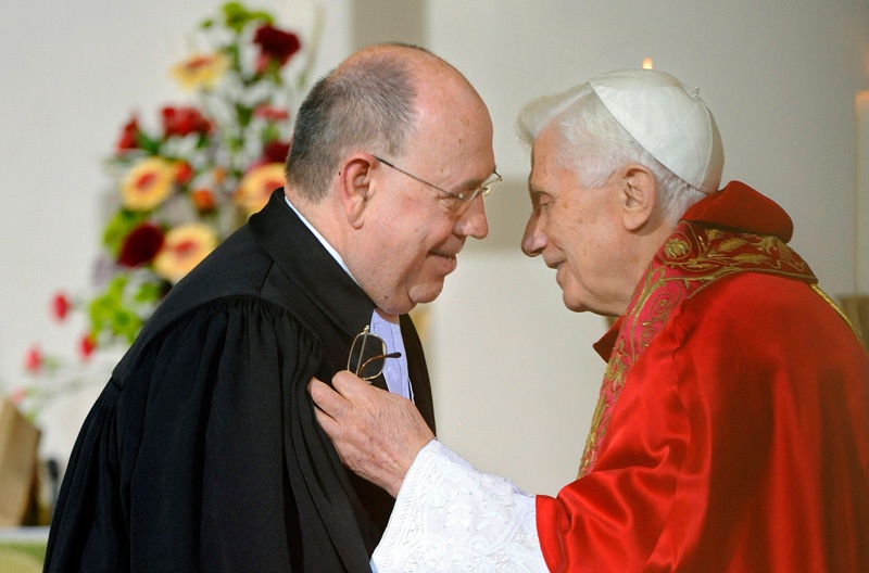 Nikolaus Schneider und Papst Benedikt XVI.