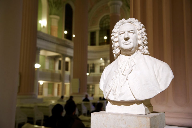 Johann Sebastian Bach musizierte in der Nikolaikirche