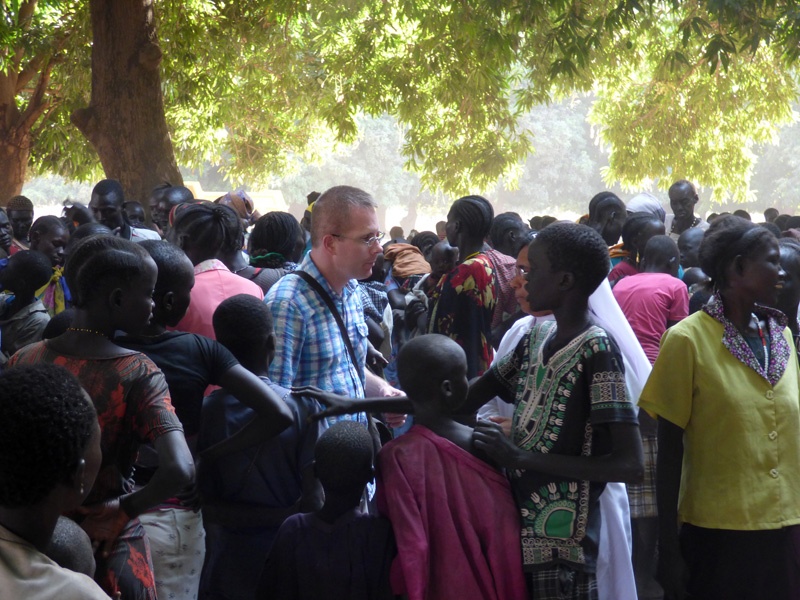 Sebastian Kämpf, Leiter der Diözese Wau der Caritas im Südsudan.