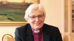 Die Erzbischoefin der Schwedischen Kirche, Antje Jackelen.