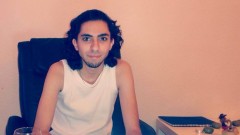 Porträt von Blogger Raif Badawi.