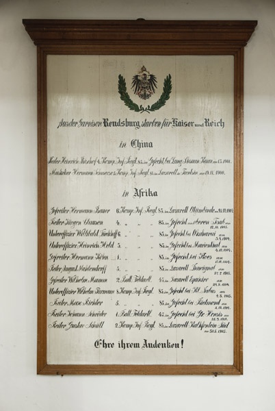 Gedenktafel