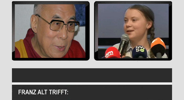 Dalai Lama - Greta Thunberg