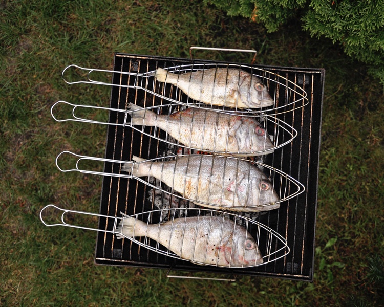 Gegrillter Fisch