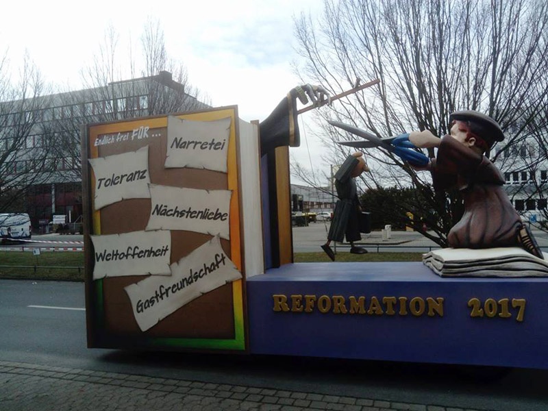 Reformations Karnevalswagen