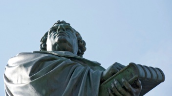 Martin Luther Denkmal in Worms.