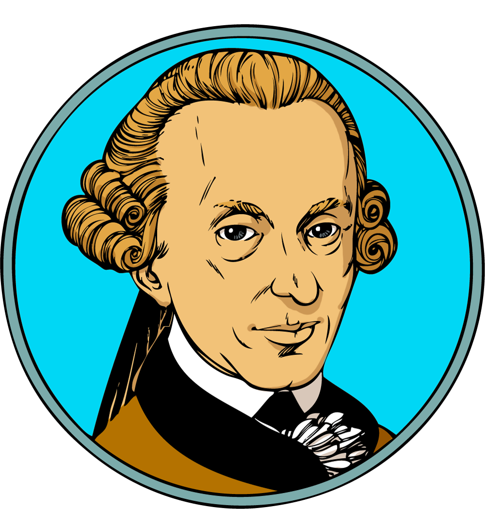 Illustration Protestantomat – Immanuel Kant 