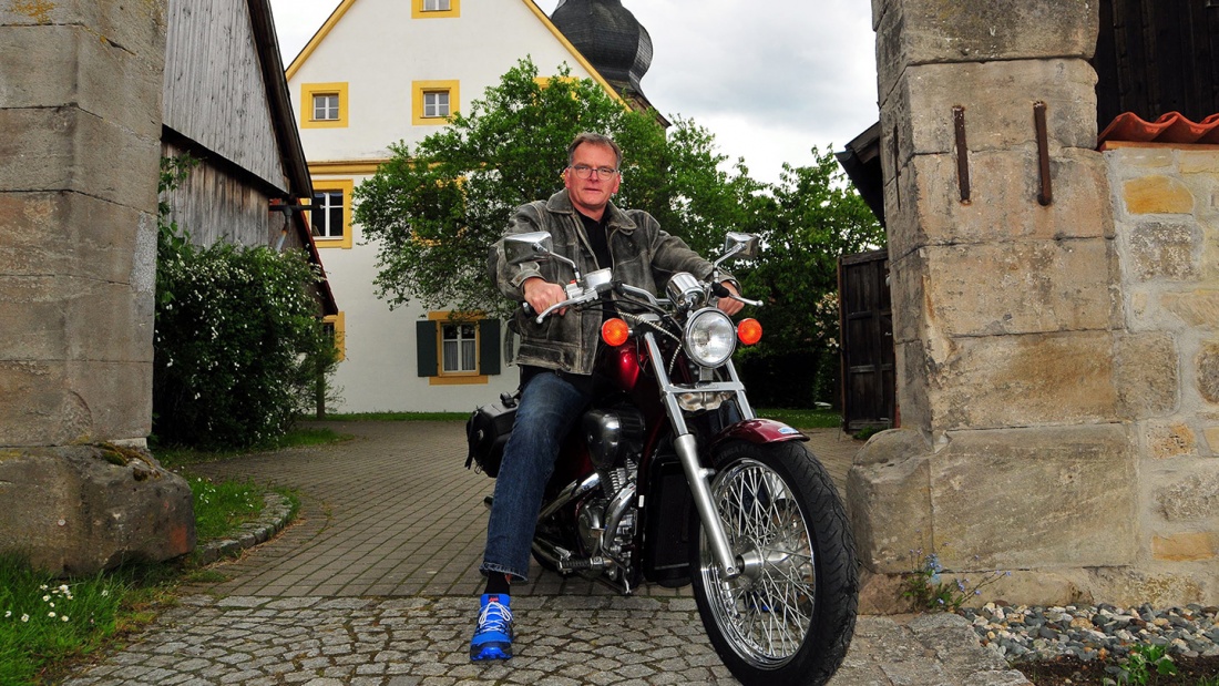 Biker-Pfarrer Wolfgang Oertel