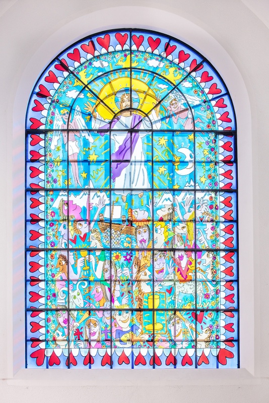 Querhausfenster der Kreuzeskirche Essen