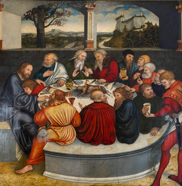 Cranach beim Abendmahl 