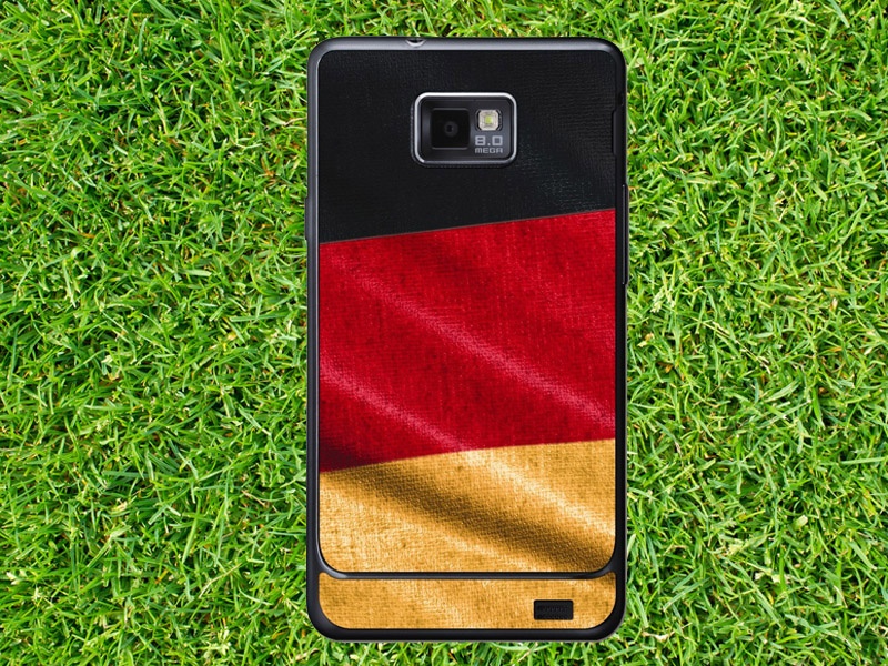 Handyfolie mit Deutschlandflagge (für Samsung Galaxy)