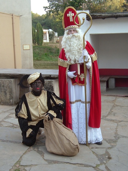 Sinterklaas und der Zwarte Piet