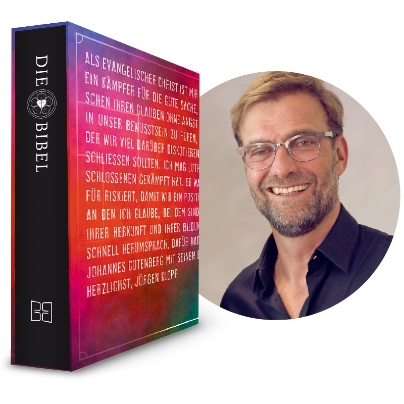 Jürgen Klopp Edition Lutherbibel 2017 Schmuckschuber