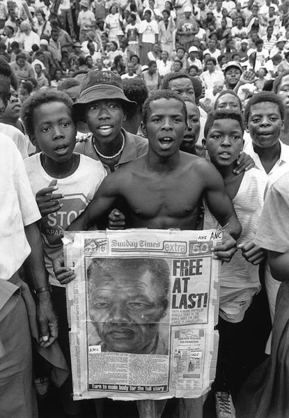 Soweto feiert Mandelas Freilassung