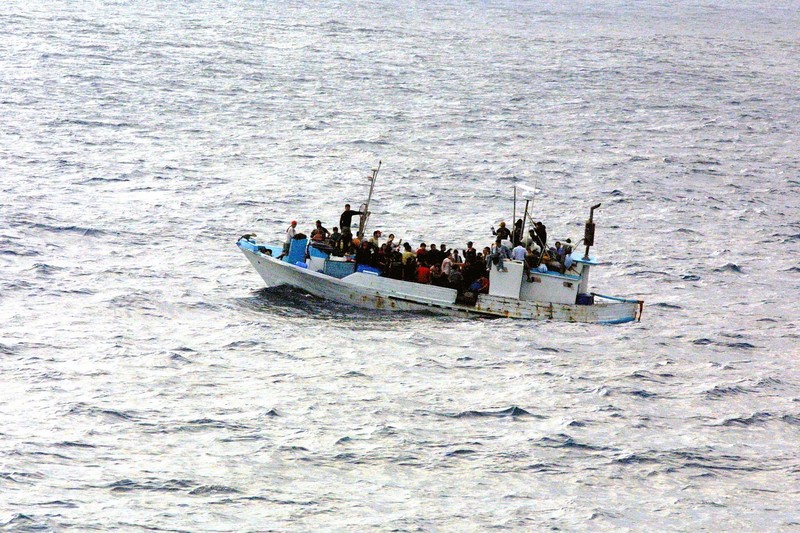 Rettungsschiff mit Flüchtlingen