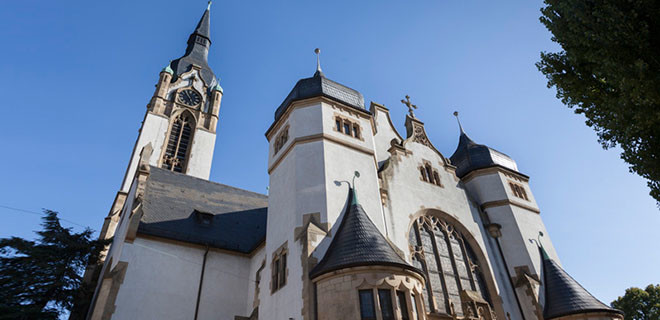 Die Friedenskirche in Heidelberg