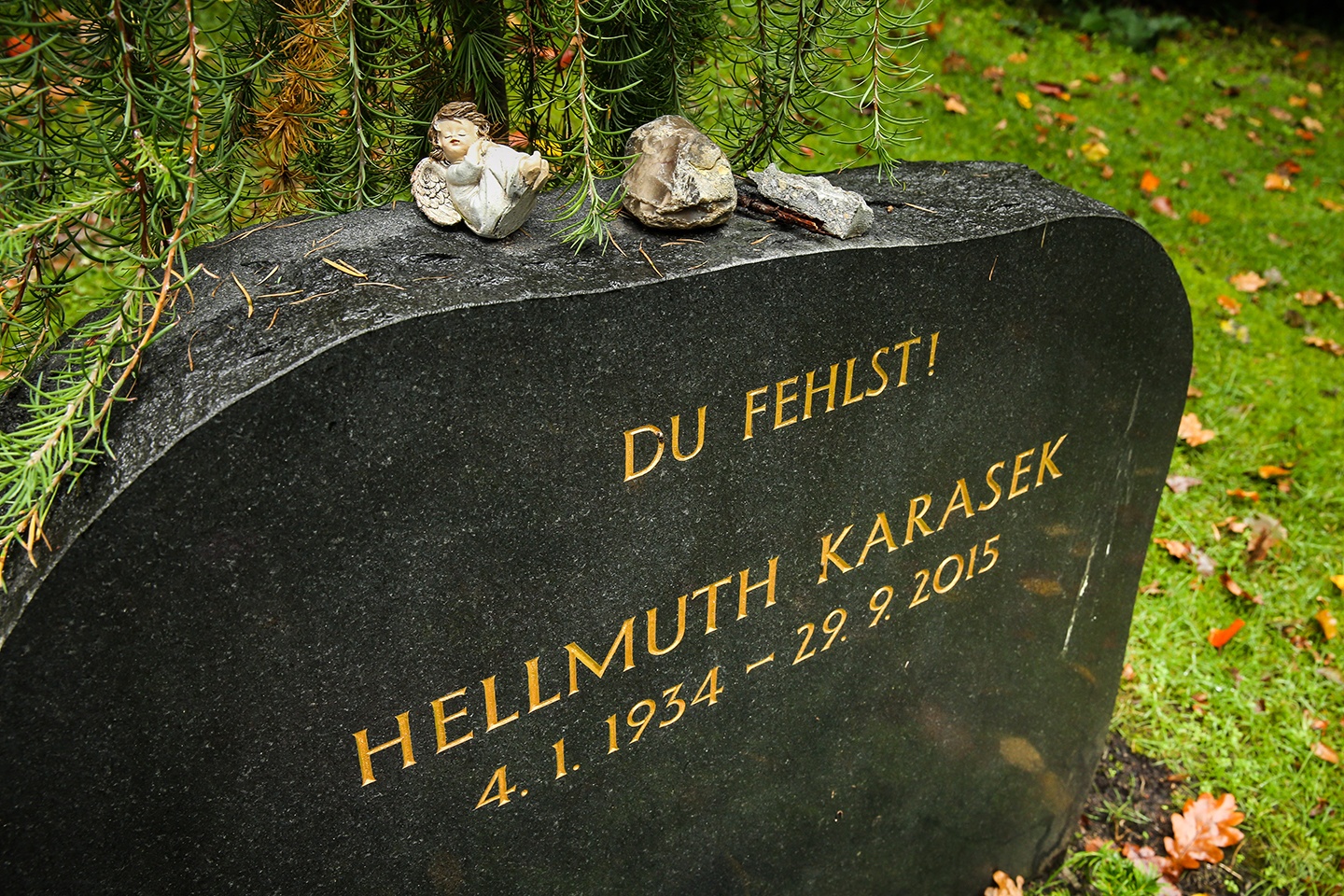 Hellmuth Karasek (4. Januar 1934 - 29. September 2015)