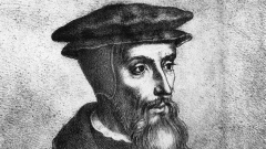 Porträt des Reformators Johannes Calvin