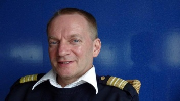Lutz Stemme,  Kreuzfahrt-Direktor auf der MS Hamburg.