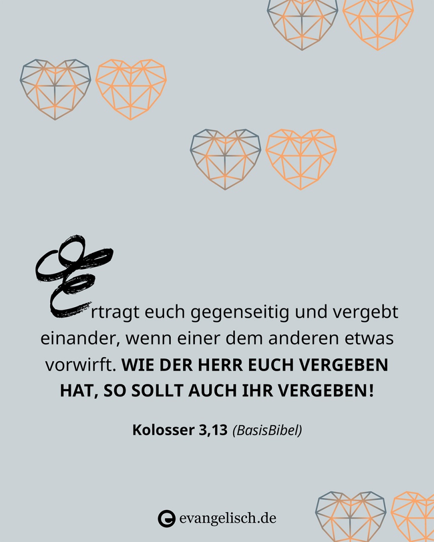 Kolosser 3, 13