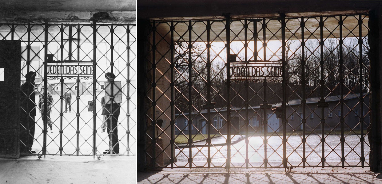 Eingangstor des KZ Buchenwald