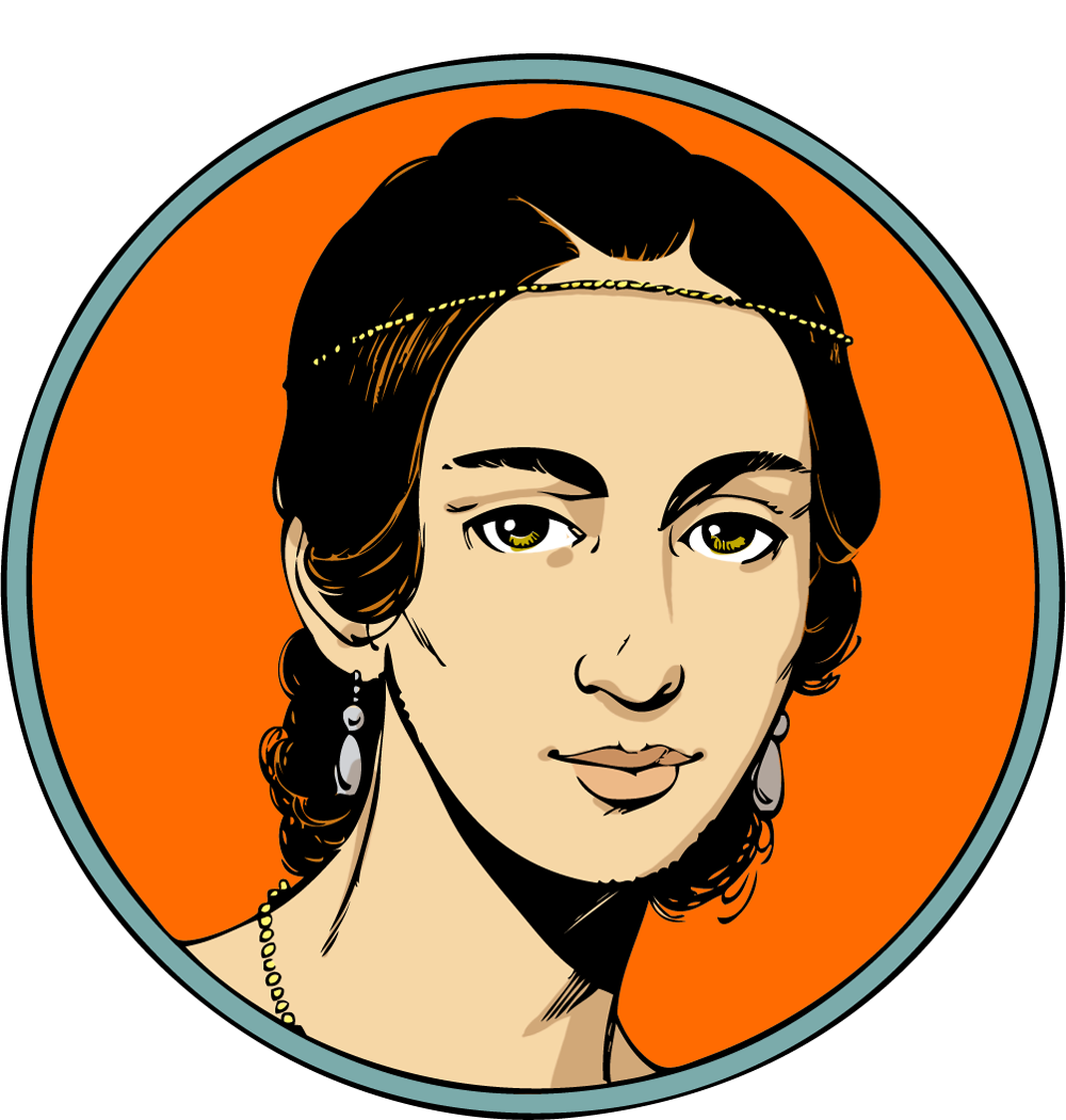 Illustration Protestantomat – Clara Schumann 