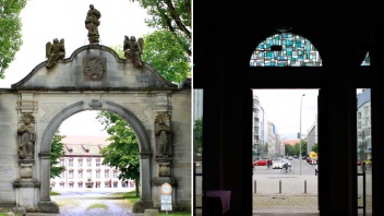 Kloster Kirchberg in Baden-Württemberg (li) und Rogate-Kloster in Berlin (re).