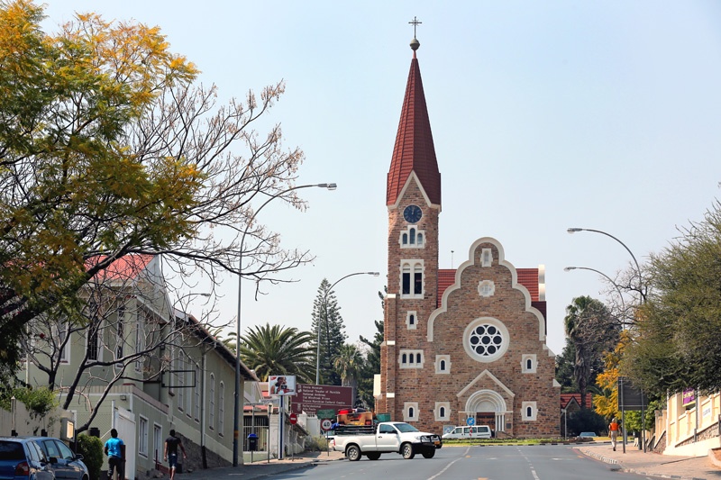 Evangelisch-Lutherische Christuskirche in Windhoek, Namibia